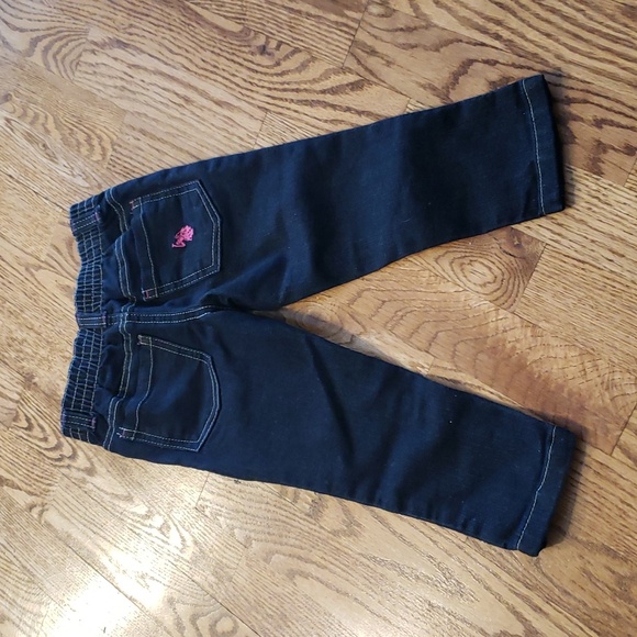 (2T) U.S. Polo Assn. 3 Piece Coord Set Toddler Girl's Cotton Matching - Picture 9 of 11